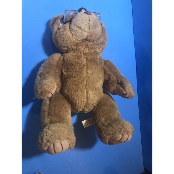 Plush Bear With Goggles Aviator Pilot Artistic Toy Company 10" Tall - Picture 4 of 6